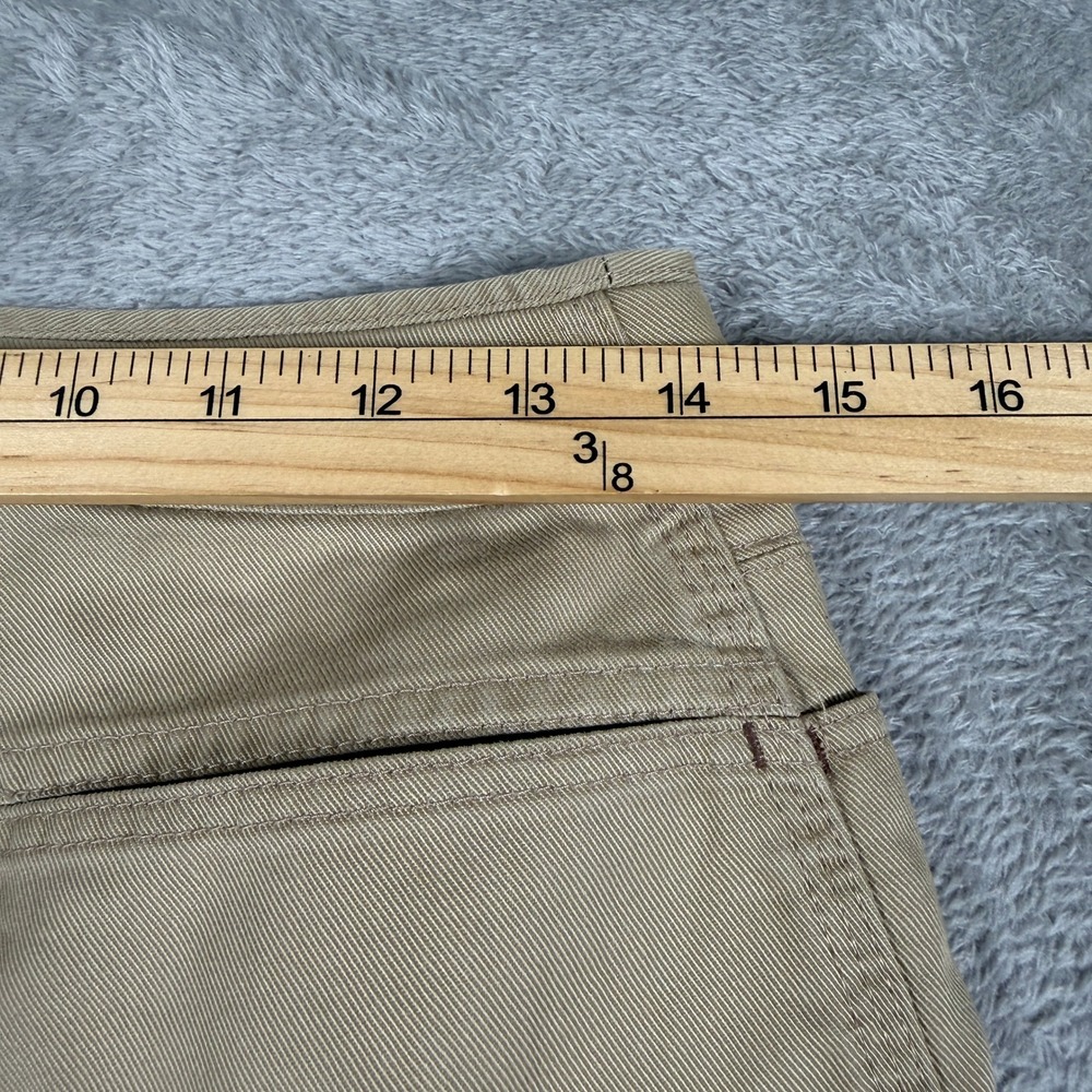 Montbell Core Spun Travel Pants Womens Small Tan Hiking Straight Belted 2105163 - Picture 7 of 10